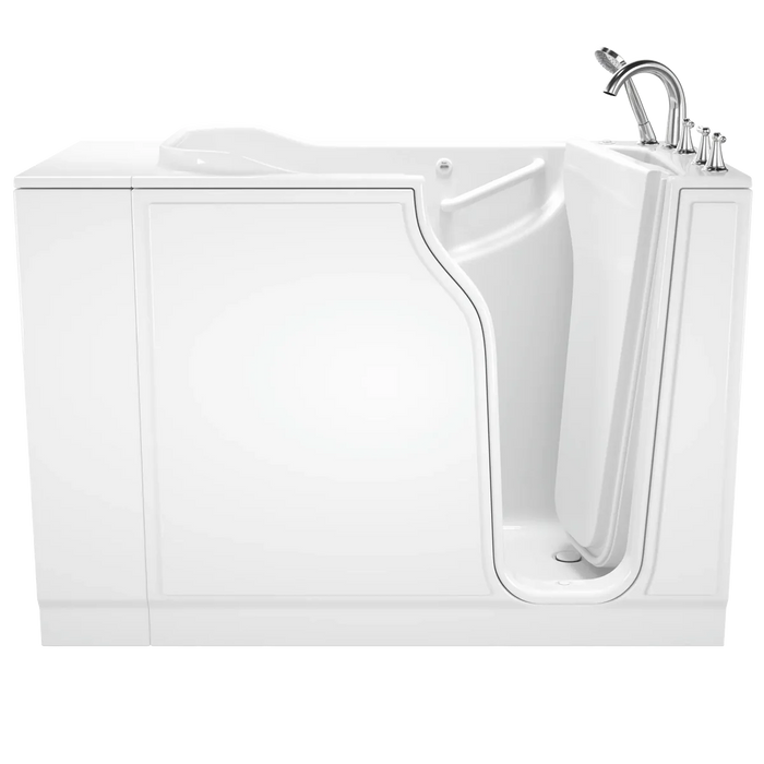 Gelcoat WIT Gelcoat Value Series 30x52 Inch Walk-In Bathtub with Whirlpool Massage System - Right Hand Door and Drain