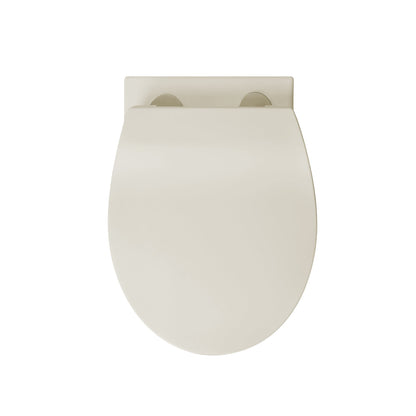 LIBERTY Wall-Hung Elongated Toilet, 1.1/1.6GPF Dual-Flush  with Multiple Colors