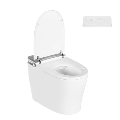 DeerValley DV-1S0371 Smart Toilet with ADA Height, Child-Friendly Wash Mode, Foam Shield, 1000 MAP Powerful Flush, Warm Water Cleansing, No Water Pressure Limit — One-Piece Design for Modern Bathrooms