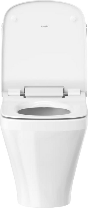 DuraStyle One Piece Toilet Elongated  1.28 GPF, Trip lever placement: Top, White High Gloss