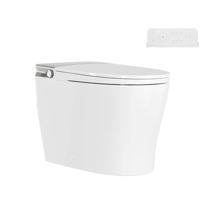 DeerValley DV-1S0371 Smart Toilet with ADA Height, Child-Friendly Wash Mode, Foam Shield, 1000 MAP Powerful Flush, Warm Water Cleansing, No Water Pressure Limit — One-Piece Design for Modern Bathrooms