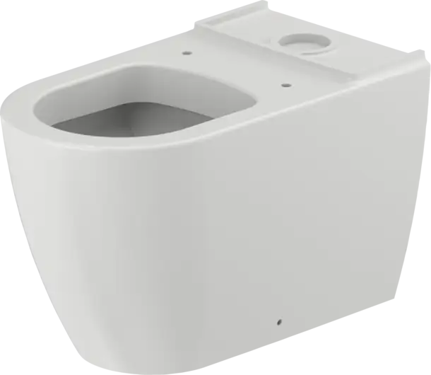 Duravit- ME by Starck Toilet Bowl  0.8/1.6 GPF, White High Gloss