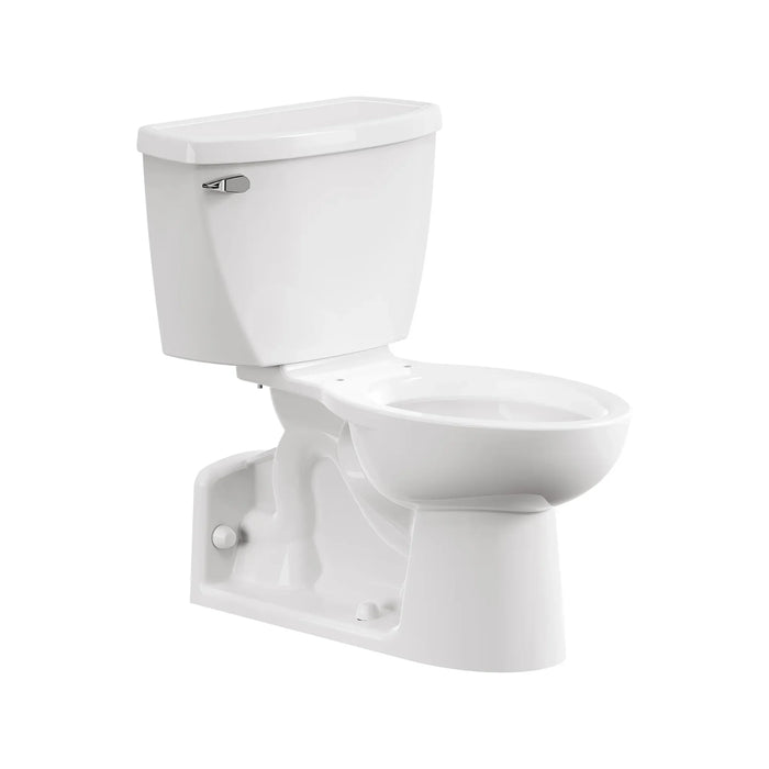 Yorkville® Two-Piece Pressure Assist 1.1 gpf/4.2 Lpf Chair Height Back Outlet Elongated EverClean® Toilet
