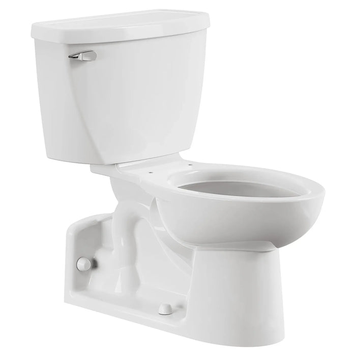 Yorkville® Two-Piece Pressure Assist 1.1 gpf/4.2 Lpf Chair Height Back Outlet Elongated EverClean® Toilet