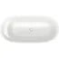 Duravit- Cape Cod Soaking Bathtub with Center Drain in White