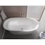Duravit- Cape Cod Soaking Bathtub with Center Drain in White