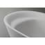 Duravit- Cape Cod Soaking Bathtub with Center Drain in White