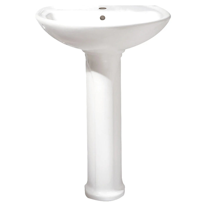 Cadet Center Hole Only Pedestal Sink Top and Leg Combination Model: