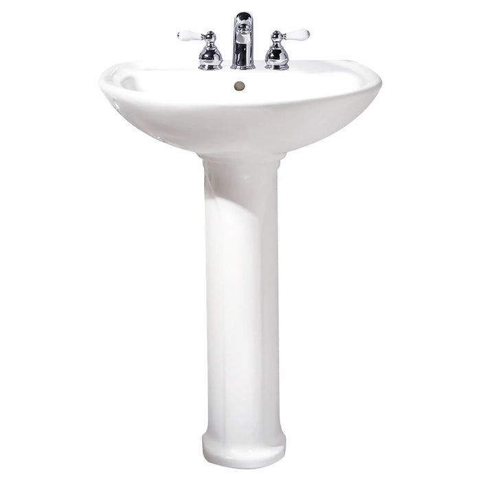 Cadet 4-Inch Centerset Pedestal Sink Top and Leg Combination Model: