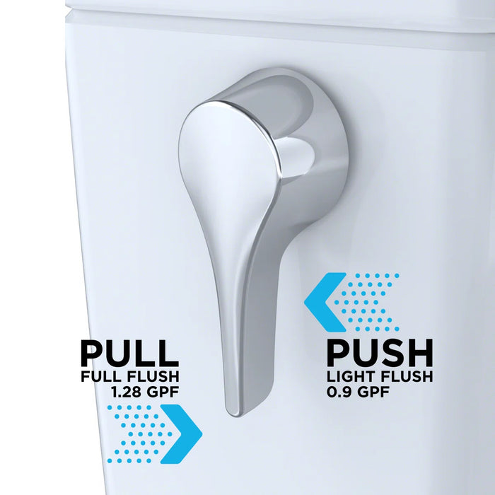 Aquia® IV Cube - WASHLET®+ S7 Two-Piece Toilet - 1.28 GPF & 0.9 GPF