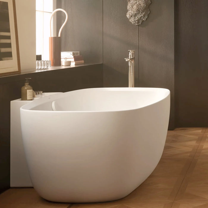 Duravit- Aurena Freestanding bathtubs  63 " x 35 3/8 ", DuroCast Plus, White Matte