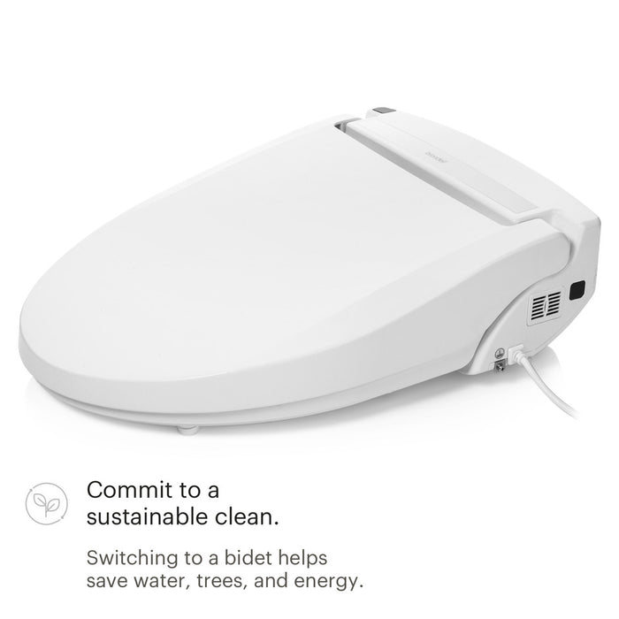 Brondell Swash DR802 Advanced Bidet Toilet Seat with Remote Control