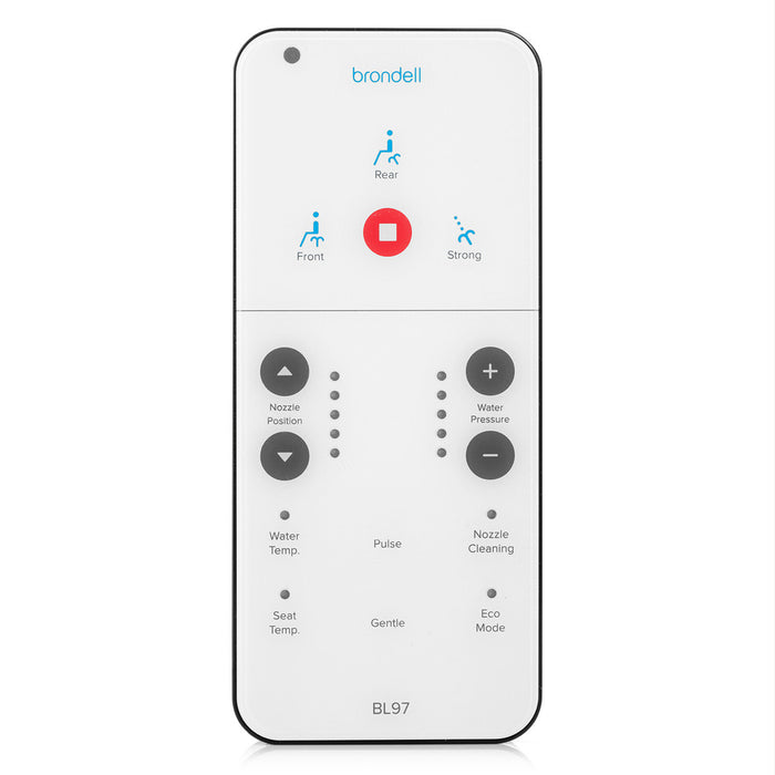 Brondell Swash BL97 Advanced Bidet Toilet Seat with Remote Control