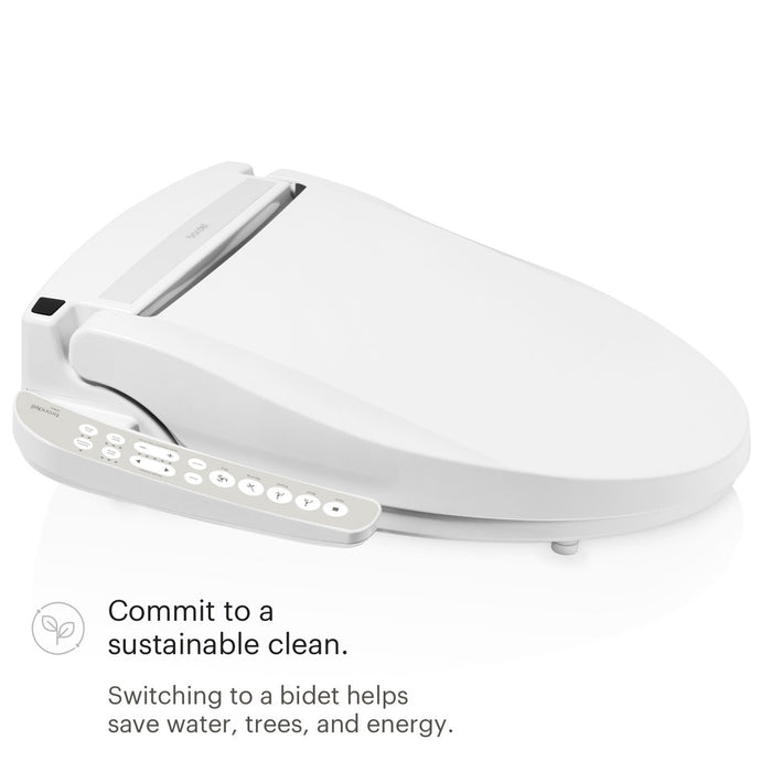 Brondell Swash DR801 Advanced Bidet Toilet Seat with Side Arm Control