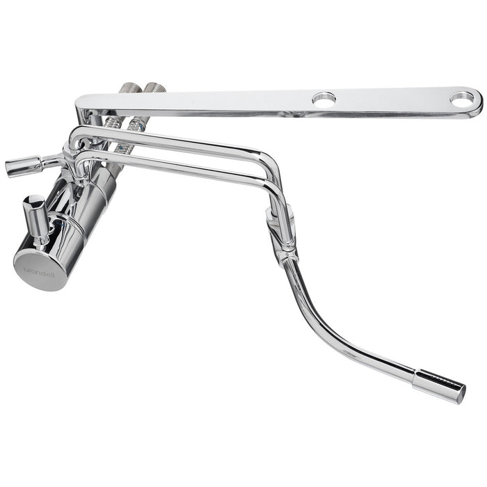 Brondell Side-Mounted Bidet Attachment with Adjustable Spray Wand, Dual Temperature