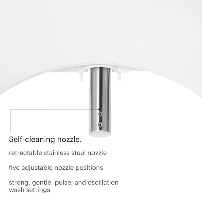 Brondell Swash BL97 Advanced Bidet Toilet Seat with Remote Control