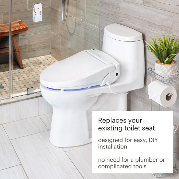 Brondell Swash BL97 Advanced Bidet Toilet Seat with Remote Control
