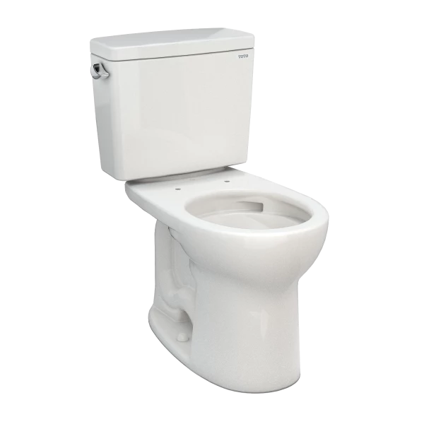 Drake® Two-piece Toilet, 1.28 GPF, Round Bowl - Universal Height
