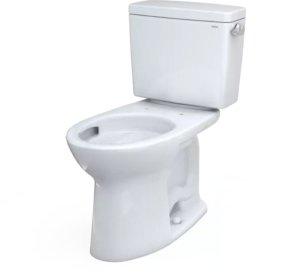 Drake® Two-piece Toilet, 1.28 GPF, Elongated Bowl - Universal Height - 10" Rough-In