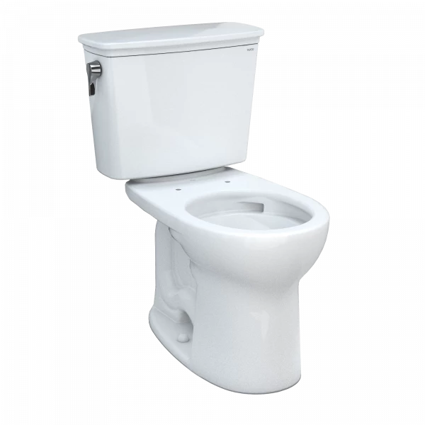 Drake® Transitional Two-Piece Toilet, 1.28 GPF, Round Bowl - Universal Height SKU: CST785CEFG#01