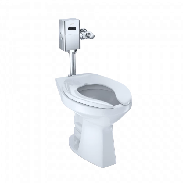 Commercial Ultra-High Efficiency Toilet, 1.0/1.28/1.6 GPF, ADA, Elongated Bowl - CEFIONTECT (Reclaimed Water Option)