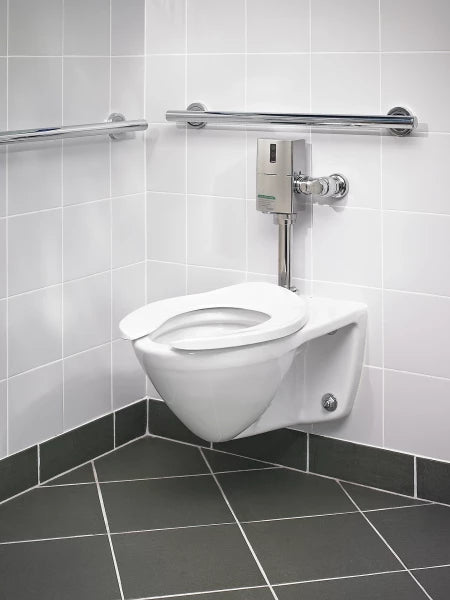 Commercial Flushometer Ultra-High Efficiency Toilet, 1.0/1.28/1.6 GPF, Elongated Bowl - Back Spud - CEFIONTECT
