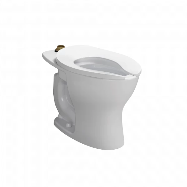 Commercial Flushometer TORNADO FLUSH®, Top Spud Floor Mounted Toilet - 1.0/1.28/1.6 GPF, Universal Height (Reclaimed Water Option)