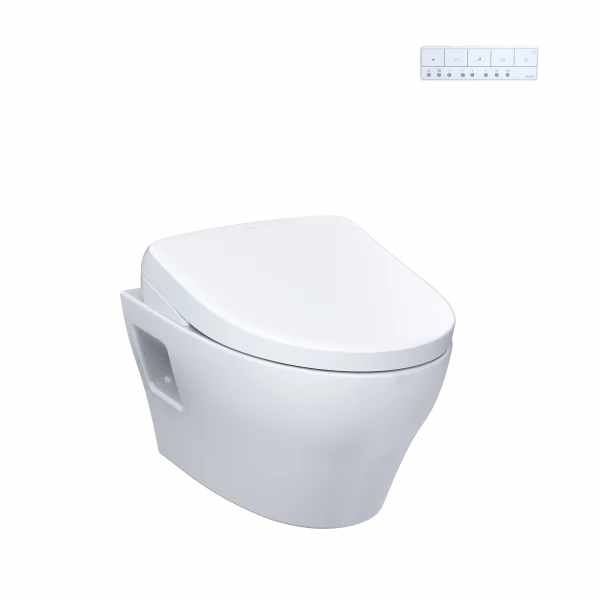 EP WASHLET®+ S7A Wall-Hung Toilet - 1.28 GPF & 0.9 GPF - Auto Flush