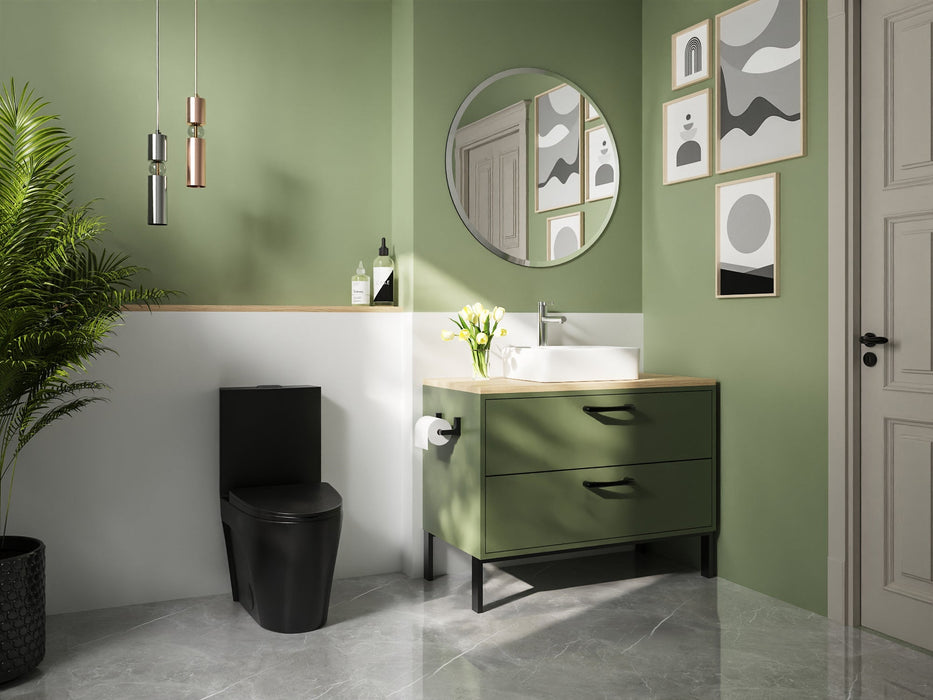 ACE One-Piece Elongated Toilet, 1.1/1.6 GPF Dual-Flush