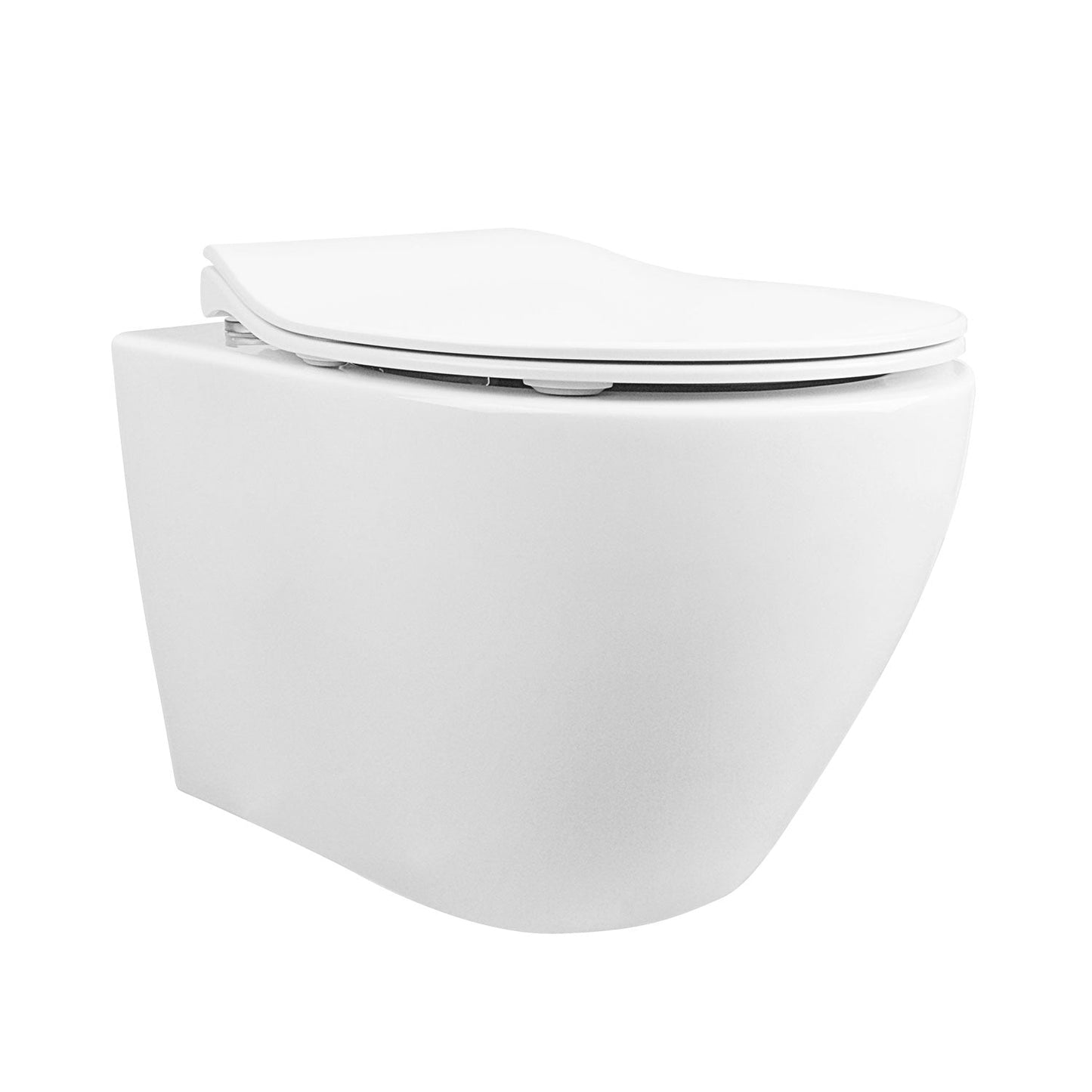 LIBERTY Wall-Hung Elongated Toilet, 1.1/1.6GPF Dual-Flush  with Multiple Colors