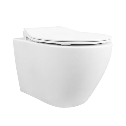 LIBERTY Wall-Hung Elongated Toilet, 1.1/1.6GPF Dual-Flush  with Multiple Colors