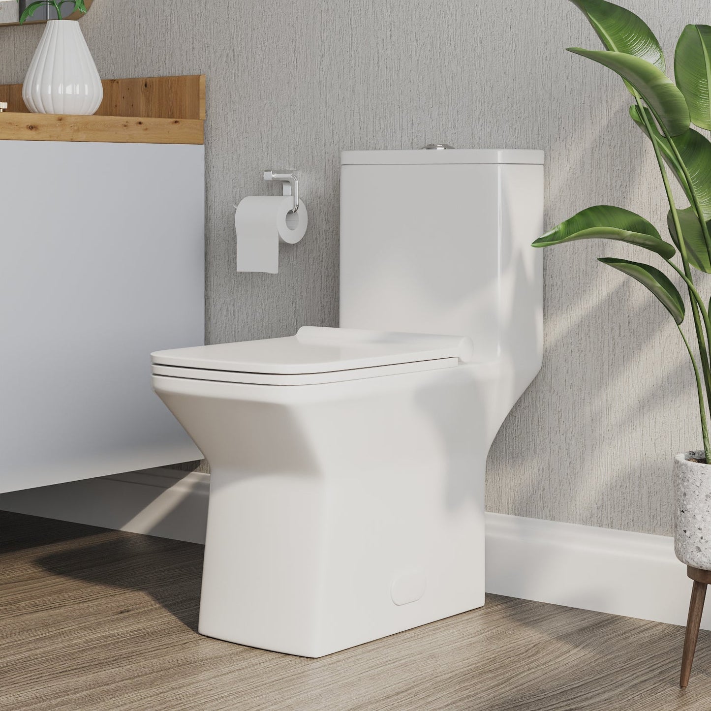 DeerValley DV-1F0072 – One-Piece Elongated Toilet