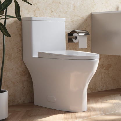 DeerValley DV-1F0073 – One-Piece Elongated Toilet