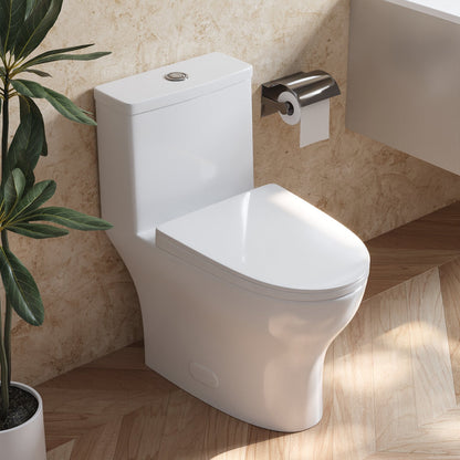 DeerValley DV-1F0073 – One-Piece Elongated Toilet
