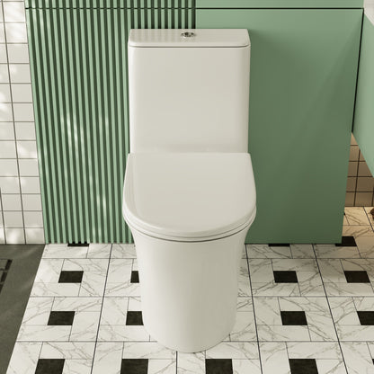 DeerValley DV-1F0248 – One-Piece Dual-Flush Elongated Toilet