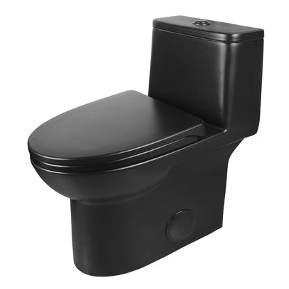 DeerValley DV-1F52677 – One-Piece Dual-Flush Elongated Toilet