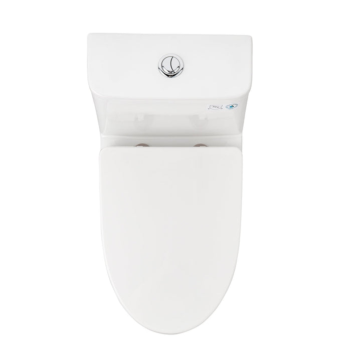 URSA One-Piece Elongated Toilet, Dual-Flush Full-Size with Multiple Colors