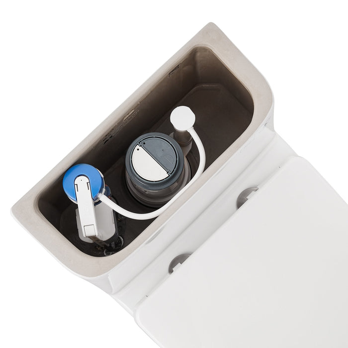 URSA One-Piece Elongated Toilet, Dual-Flush Full-Size with Multiple Colors