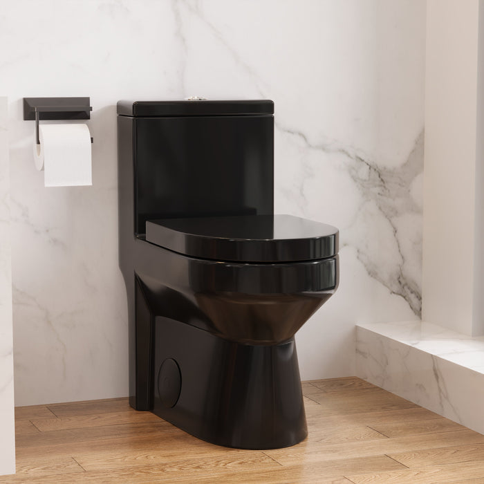 LIBERTY One-Piece Round Toilet, 12/10" Rough-in Dual-Flush with Multiple Colors