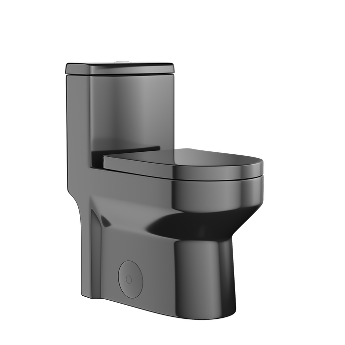 LIBERTY One-Piece Round Toilet, 12/10" Rough-in Dual-Flush with Multiple Colors
