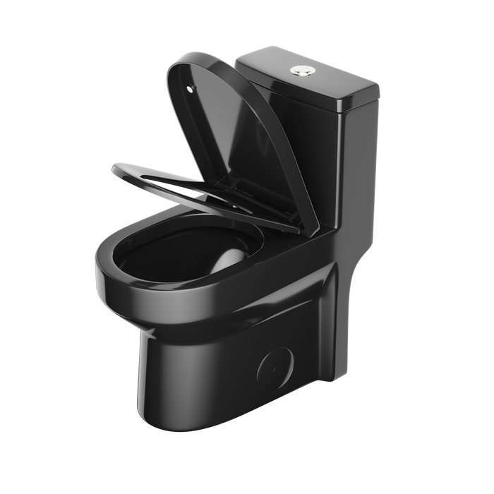 LIBERTY One-Piece Round Toilet, 12/10" Rough-in Dual-Flush with Multiple Colors