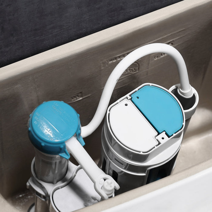 LIBERTY One-Piece Round Toilet, 12/10" Rough-in Dual-Flush with Multiple Colors