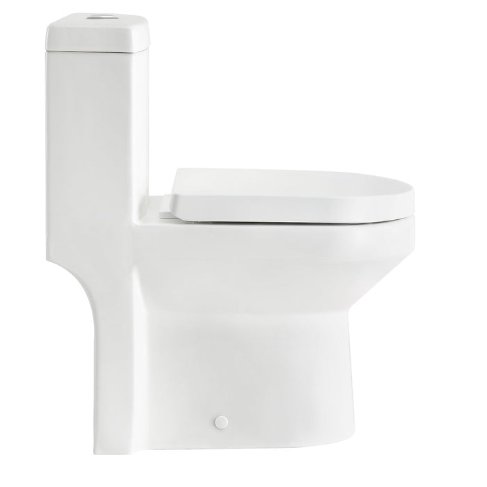 LIBERTY One-Piece Round Toilet, 1.1/1.6GPF Dual-Flush with Multiple Colors