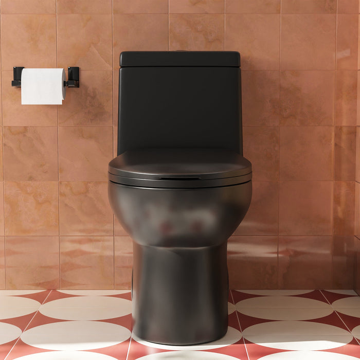 ALLY One-Piece Elongated Toilet, 1.1/1.6GPF Dual-Flush  with Multiple Colors