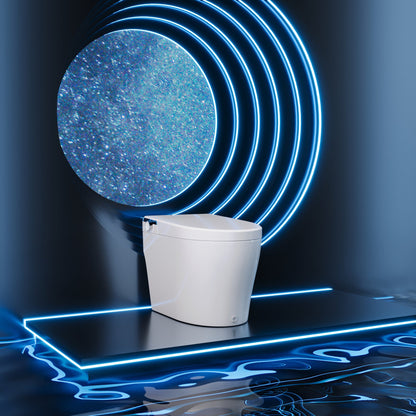 DeerValley  Smart Bidet Toilet, Foot Kick Flush, Warm Wash (Seat Included),Female Wash,DV-1S0029-V3