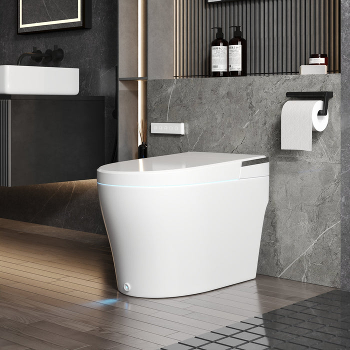 DeerValley  Smart Bidet Toilet, Foot Kick Flush, Warm Wash (Seat Included),Female Wash,DV-1S0029-V3