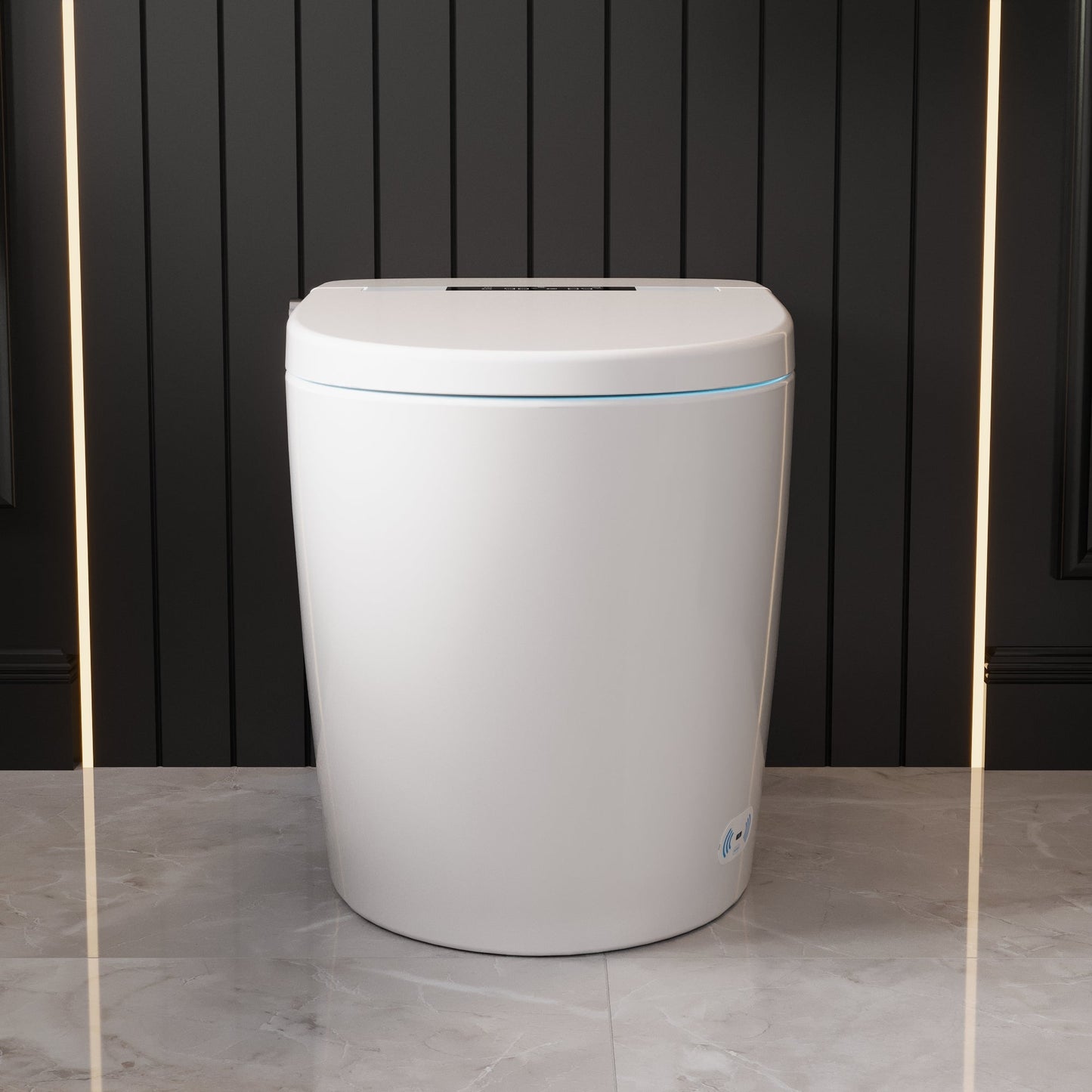 DeerValley  Smart Bidet Toilet,Auto Flush, Heated Seat,Night-light, One-Piece ,DV-1S0159-V3