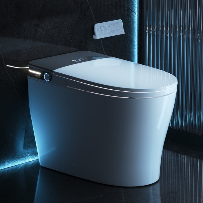 DeerValley   DV-1S0371-V3 ADA Smart Toilet with Foam Shield & Powerful 1000 MAP Flush
