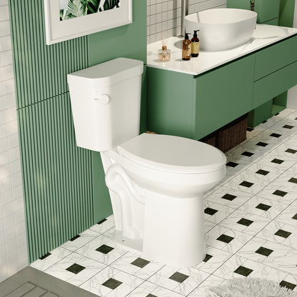 DeerValley DV-2F0143 – 21" Extra-Tall Two-Piece Elongated Toilet