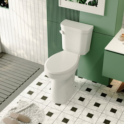 DeerValley DV-2F0143 – 21" Extra-Tall Two-Piece Elongated Toilet